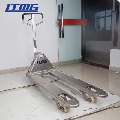 Chine High Lifting Pallet 2ton 3ton Hand Stainless Steel Pallet Truck à vendre