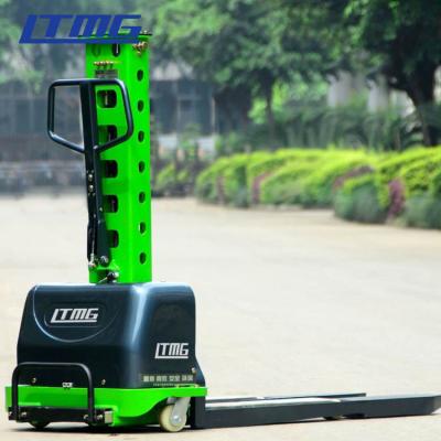 中国 Self Loading Portable Stacker 0.5 Ton 0.6 Ton Semi Electric Stacker 販売のため