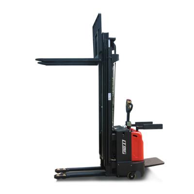 中国 Ltmg Electric Forklift Truck Walkie Behind Stand Pallet Truck Stacker 販売のため