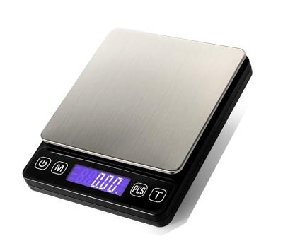 China High Precision 0.01 Mini Pocket Scales 500G Digital Electronic Jewelry Scales For Jewelry for sale