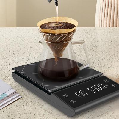 China WITH LID 2022 New Arrivals 3kg Scale Digital Food Cafe Kitchen Electronic Filling Smart Scale With Timer for sale