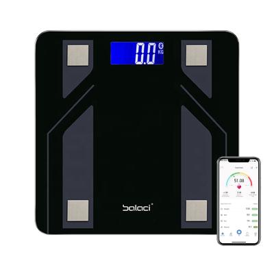 China Pinxin bathroom custom electronic scale smartscale digital body fat scale for sale