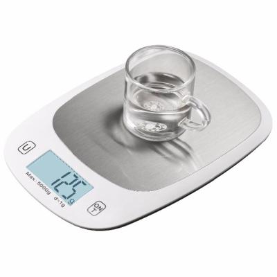 China WITH COVER Multifunctional Waterproof Kitchen Scale Electronic Digital Stainless Steel Food Kitchen Scale for sale