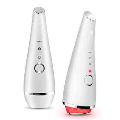 China Face Lift Home Use Skin Tighten Wrinkle Remove Beauty Vibration Anti Aging Photon Light Blue Red Cold Hot Device for sale