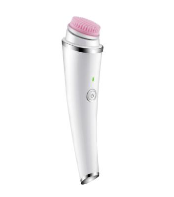 China 3 Rotating Heads New Home Use Rechargeable Vibration Facial Cleansing Brush For Salon for sale