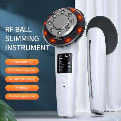 China Skin Tightening Beauty Massager Face Lifting 7 Size in 1 EMS and RF Belly Rejuvenate Skin Arm Skin Body Slimming Device for sale