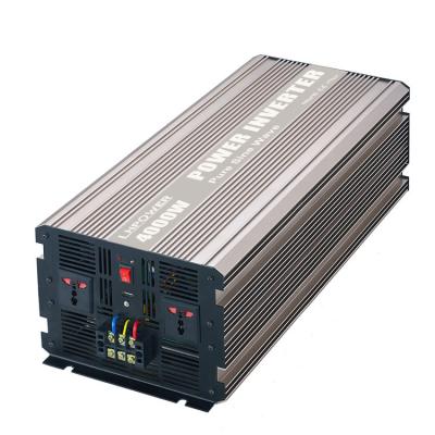 China Low Battery Voltage & Over Volate 4000W UK Standard Pure Sine Wave Power Inverter 12VDC 24VDC 48VDC 230V for sale