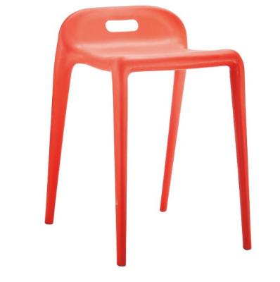 China Furniture high quality comfortable backless polypropylene plastic leisure chair lounge bar chair/supernatural bar stool HYX-652 for sale