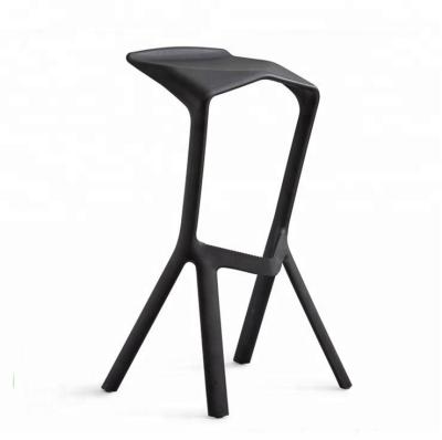 China Hot sale china colorful stackable bar stool plastic bar stool for sale for sale