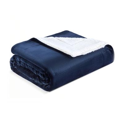 China Large Viable Direct Wholesale Standard Spray Custom Stock Weighted Blankets For Winter Double Layer for sale