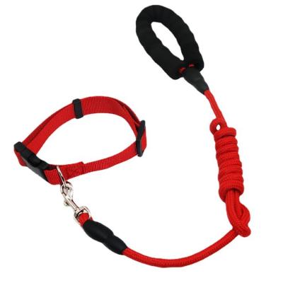 China C&C Durable Dog Leash Nylon Pet Leash For Dog And Cat Running Or Training Collar And Harness for sale