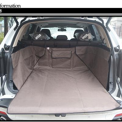 China Travel C&C Waterproof Boot Liner Heavy Duty Car Pet Seat Cover Cargo Car Trunk Cover For Dog for sale