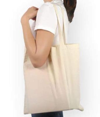 China Recyclable Custom Printed Tote Shopping Bag Cheap Organic Cotton Bags With Logo for sale