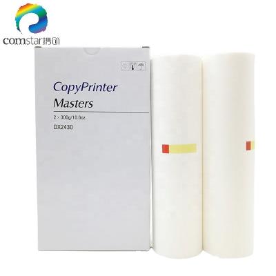 China Compatible Ricoh CP6201C Dx2430 JP7 JP-7M Master Roll 2 Pakages For Ricoh Dx2430 Priport Duplicator Master Paper for sale