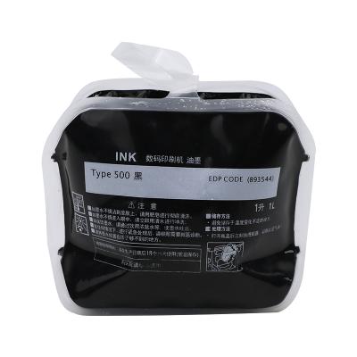 China For Ricoh Savin Lanier Dd 5450 Type 500 Ink Compatible For Ricoh Savin Lanier Dd 5450 Digital Printing Machine 1L Black Ink for sale