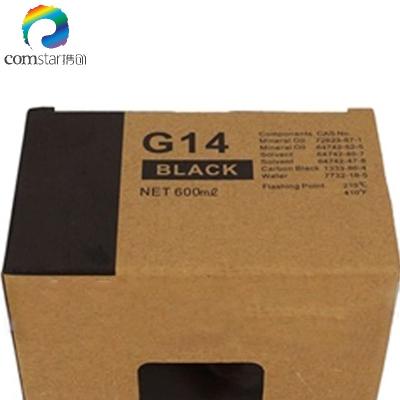 China Japan G14 Ink Compatible Duplo G 14 Ink For Dp-M420 C120 C110 DP4030 2530 2925 DP330 430 43E 43F 43S Printer 600ml for sale