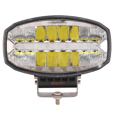 China Super Bright PC 9 Inch 88W LED Work Head Combo Light with DRL for Car Truck BUS F150 Offroad 12V 24V for sale