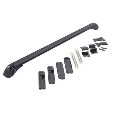 China High Quality Black Aluminum Alloy Car SUV Roof Cross Bar Auto Luggage Carrier for sale