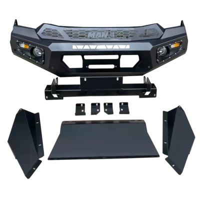 China Fit for Isuzu 2021 D-Max High Quality Manganese Steel Front Bumper With Fog Light and Winch Mount for 2021 D-Max for sale