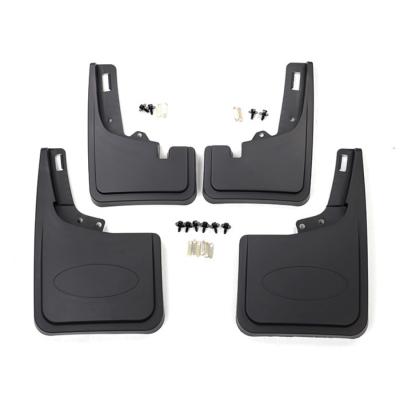 China High Quality Durable Black ABS F150 XLT 2021 Shock Absorber Front And Back Mud Flaps Splash Guards for sale