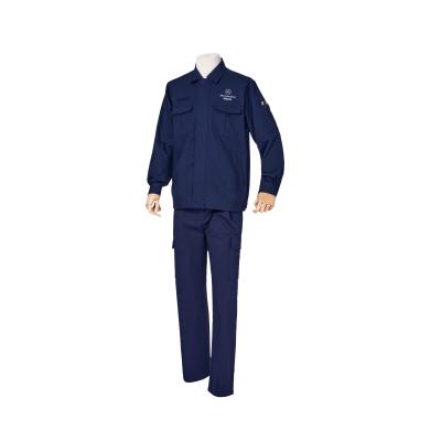 China Cotton Durable Using Size Customizable Navy Workwear Bespoke Cotton Coverall Suits for sale