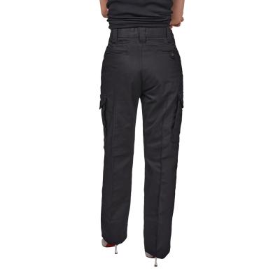 China Wholesale Custom Anti-wrinkle High Waist Gray Women Overalls Workwear With Pockets for sale