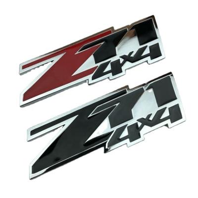 China Hot Sales Car Decoration Sticker Z71 4X4 Car Stickers For Chevrolet Modified Bumper Sticker Car Decoration 3D Car Logo Sign Badges for sale