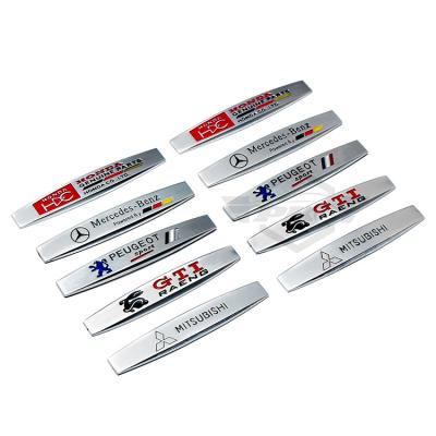 China Personalized Fashion A Variety Of Customized Car Signs Are Made Of High Quality Alloy Materials for sale