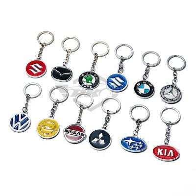 China 100% Durable Custom Brand Car Metal Key Chain With Custom Logo for sale