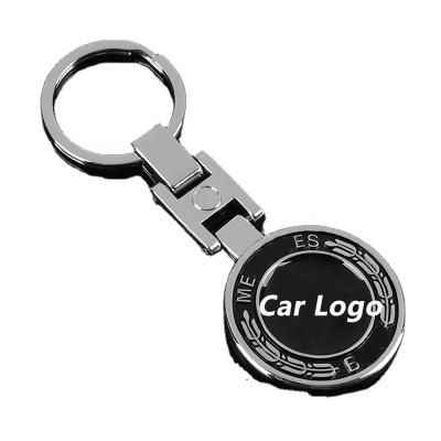 China 100% Custom Luxury Metal Auto Keychain With Car Brand Logo for sale