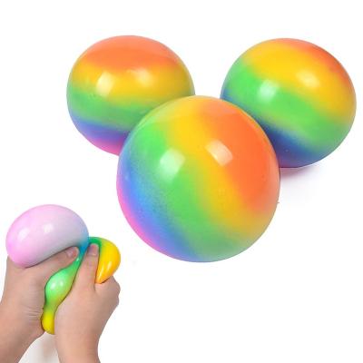 China Soft Toy Hecion Muti-size Colors Changing Squishy Squishy Toy Finger Soft Squeeze Balls Toy For Kids Anti Effort Sensory Ball for sale