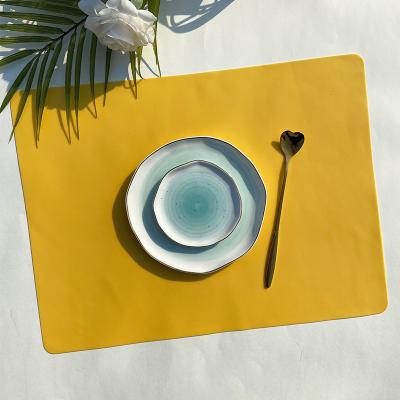 China HECION Food Grade Silicone Candy Color Mat Baby Place Mat For Eco Sustainable Dining Or Pet for sale