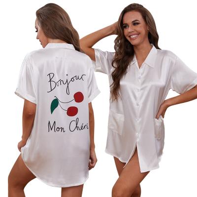 China Wholesale High Quality Adult Ladies Sleve Nightgowns Short Pajama Sets QUICK DRY Pajama Sets for sale