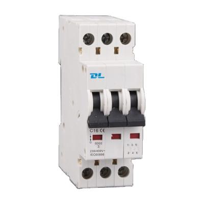 China Micro B DL DL9-40 3KA 16A Mini Home Voltage Stabilizer 9mm With Circuit Breaker mcb for sale