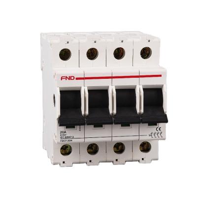 China DL DD7-63 China Electrical AC 4 Phase Isolator Switch IP66 Manufacturer 6KA for sale