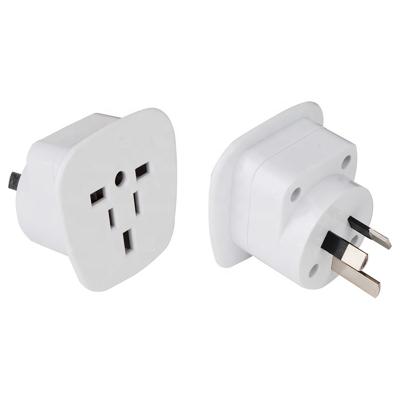 China SAA Approved Travel Adapter USA, UK, JP, CA To Australia, 3 Pin Universal Power Plug With Safety Grounded Pins FCTP90129 for sale