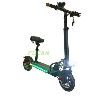 China FOCAN Factory OEM 10 Inch Motor 2 Speed ​​Dual Wheel Kick Motorcycle High Mobility Folding Electric Scooters For Adult FC-102 for sale