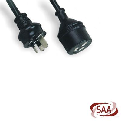 China salt lamp power cord, lamp power cord, SAA approved 10A 250V lamp cord FC1-9501 for sale