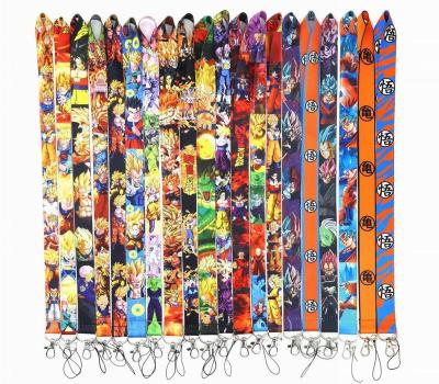 China Promotional hot DRAGON BALL SAIYAN GOKU SUPER SUPER Goku gift SUPER BLUE LANYARD for sale