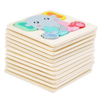 China Educational DIY Toy Set Manufacturers Selling 3D Puzzle Montessori Wooden Game Toys In 2021 Wooden Puzzle Educational Toys For Children for sale