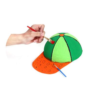 China 2021 New Product DIY Hot Hand-painted Baseball Hat Parent-child Graffiti Eco-friendly Children's Interactive Painting Toy for sale