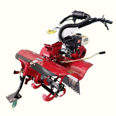 China 4WD Mini Power Tiller 7hp Small Rotary Weeding Cultivator for Precise Cultivation for sale