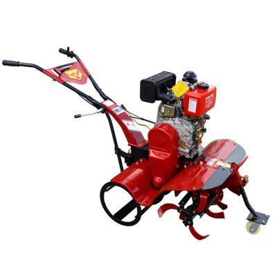 China Four-wheel-Drive Diesel Rotary Tiller for Safe and Productive Farming on Large Farms for sale