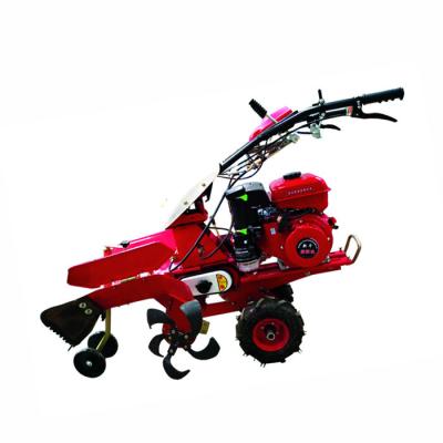 China Motor diesel de alto nivel de seguridad Máquina de cultivo de tierra de montaña hasta la colina Hiller Cultivador de zanjas en venta