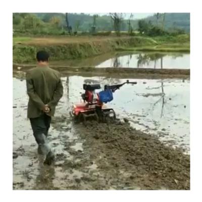 China Arbeitsgeschwindigkeit 4 km/h Handstart Handkultivator für bequeme Bauern- und Gartenarbeit zu verkaufen