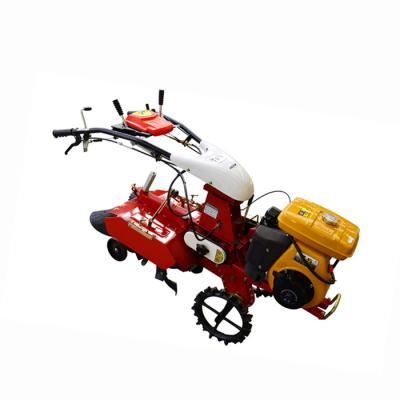 Chine EY28 Moteur à essence à quatre roues motrices Mini Power Tiller Cultivator avec structure de châssis à vendre