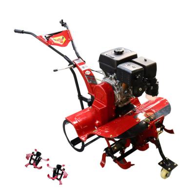 China Small Power Latest Design Four-Wheel Drive Mini Power Tiller for Home Farm Cultivator for sale