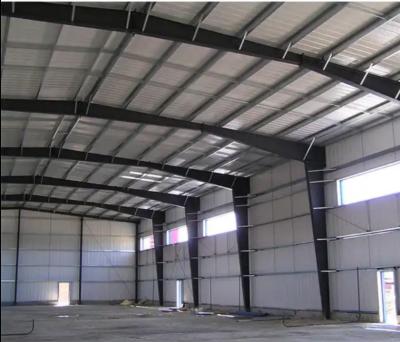 China Metalen Ruimte frame Staal Structuur gebouw Prefab Warehouse commercieel geprefabriceerde stalen constructies gebouw Te koop