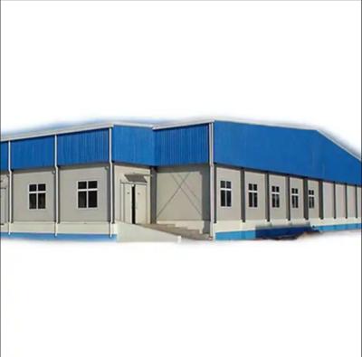 China Rolled Up Door Prefabricated Steel Structure Warehouse Fire Resistance for sale