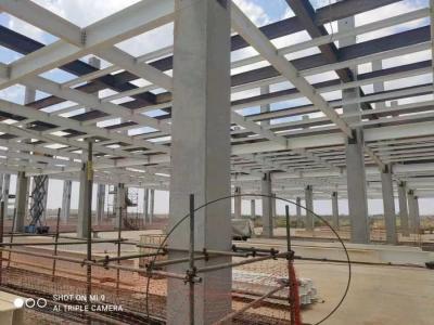 China Goedkope, makkelijke installatie Prefabricate Prefabricated Steel Structural Frame Industrial Workshop Voor de meubelindustrie Te koop